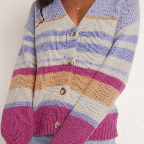 Z Supply Brand, Cardigan Sweater, Large - Picture 3 of 3